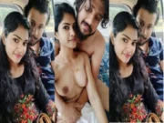 Desi Girl Boobs pressing By Lover