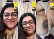 Horny Desi Girl FingeringShows big Boobs on VC
