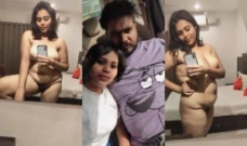 Horny Desi Girl Record Nude Video