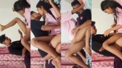Horny Collage Lovers Fucking Home Alone