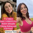 YouTube Prankster Girl OnlyFans Exclusive Stripping Full NUDE Blowjob Fucking Riding Part 2
